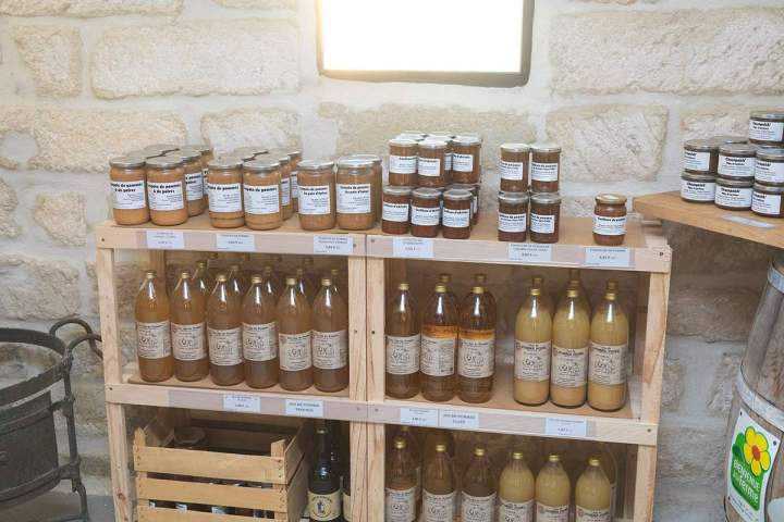 Vente locale de fruits frais et transformés